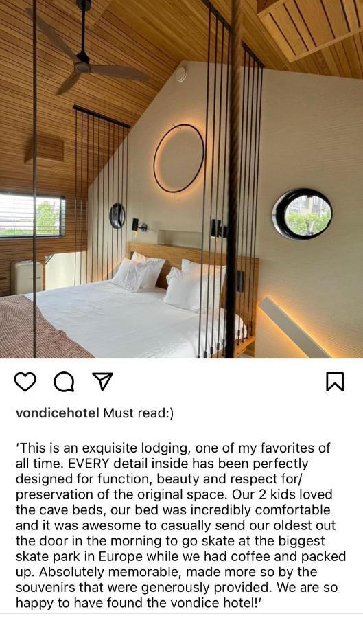 Vondice Hotel Amsterdam Exterior foto